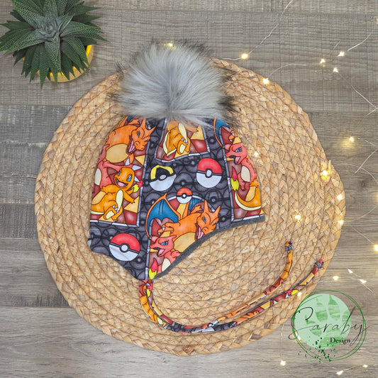 Tuque Bunga Taille 3 - Monstres de feu