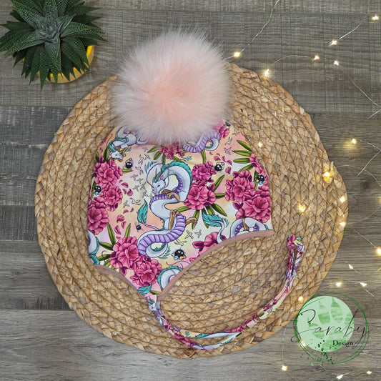 Tuque Bunga Taille 4 - Dragon et fleur