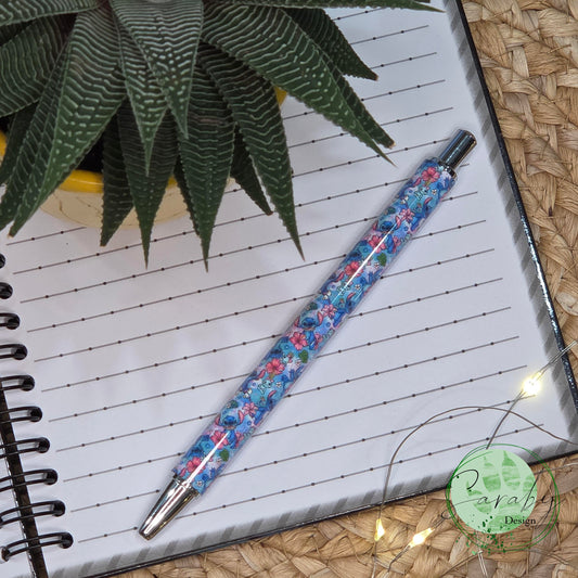Crayon à l'encre - Extra-terrestre bleu