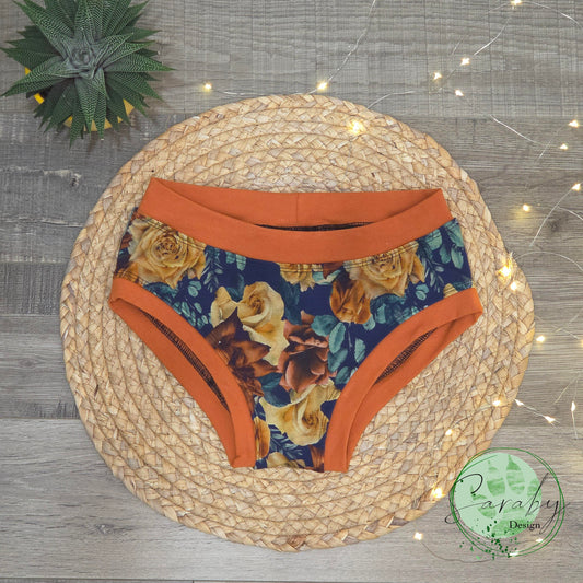 Bobette Kiara 10t - Fleurs oranges