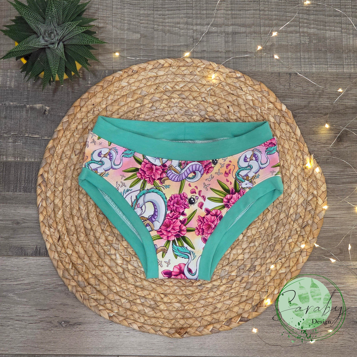 Bobette Kiara 8t - Dragon et fleurs