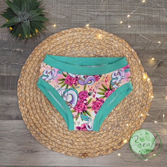 Bobette Kiara 8t - Dragon et fleurs
