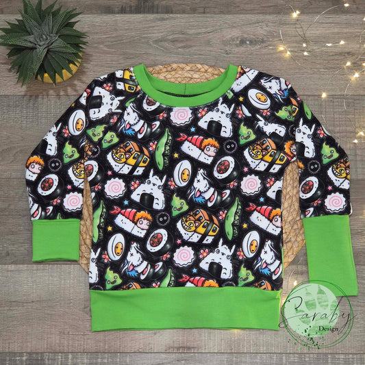 Chandail évolutif Pumba 1t-3t - Amis sushis