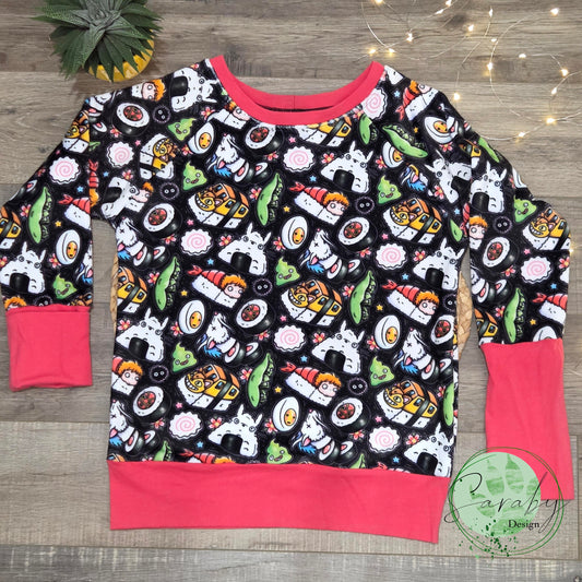 Chandail évolutif Pumba 6t-9t - Amis sushis