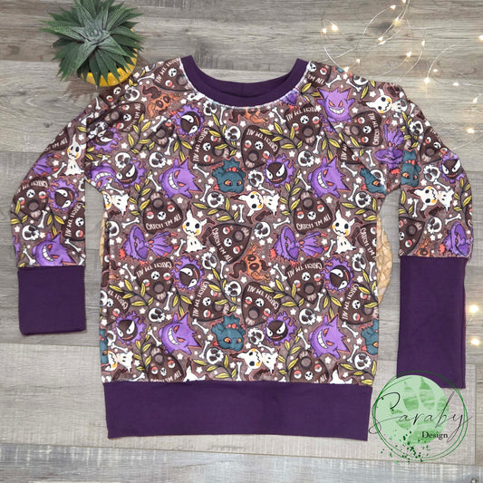 Chandail évolutif Pumba 6t-9t - Petits monstres planchette