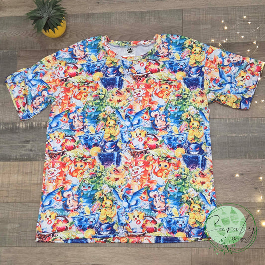 Chandail oversize Rafiki Small - Petits monstres cocktails