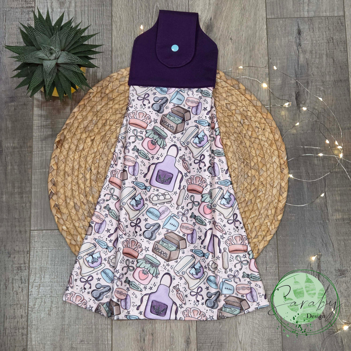 Serviette à main - Pâtisseries