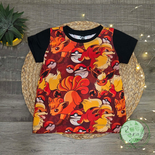 Chandail enfant Simba 18m - Petits monstres canin de feu
