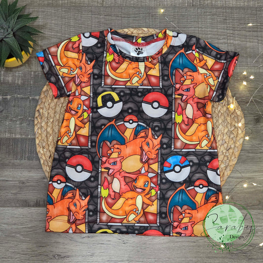 Chandail enfant Simba 3t - Petits monstres de feu