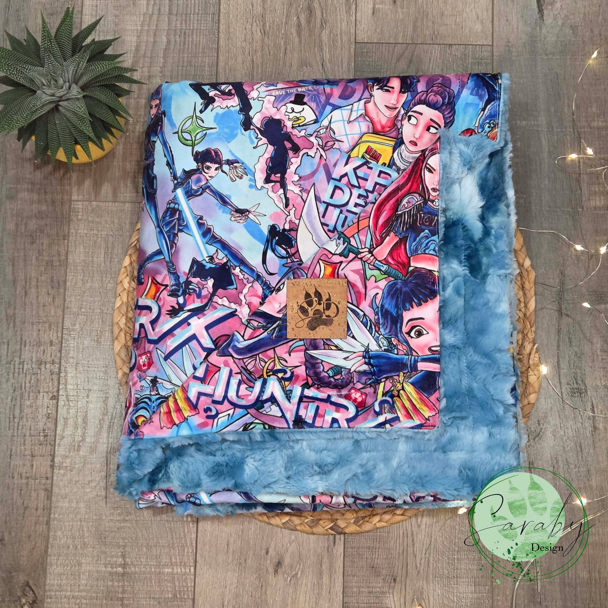 Couverture de luxe minky/fourrure Simple - Guerrières chanteuses 2.0
