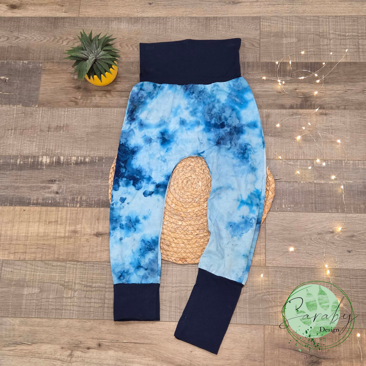 Pantalon évolutif Timon 3t-6t - Tye die bleu