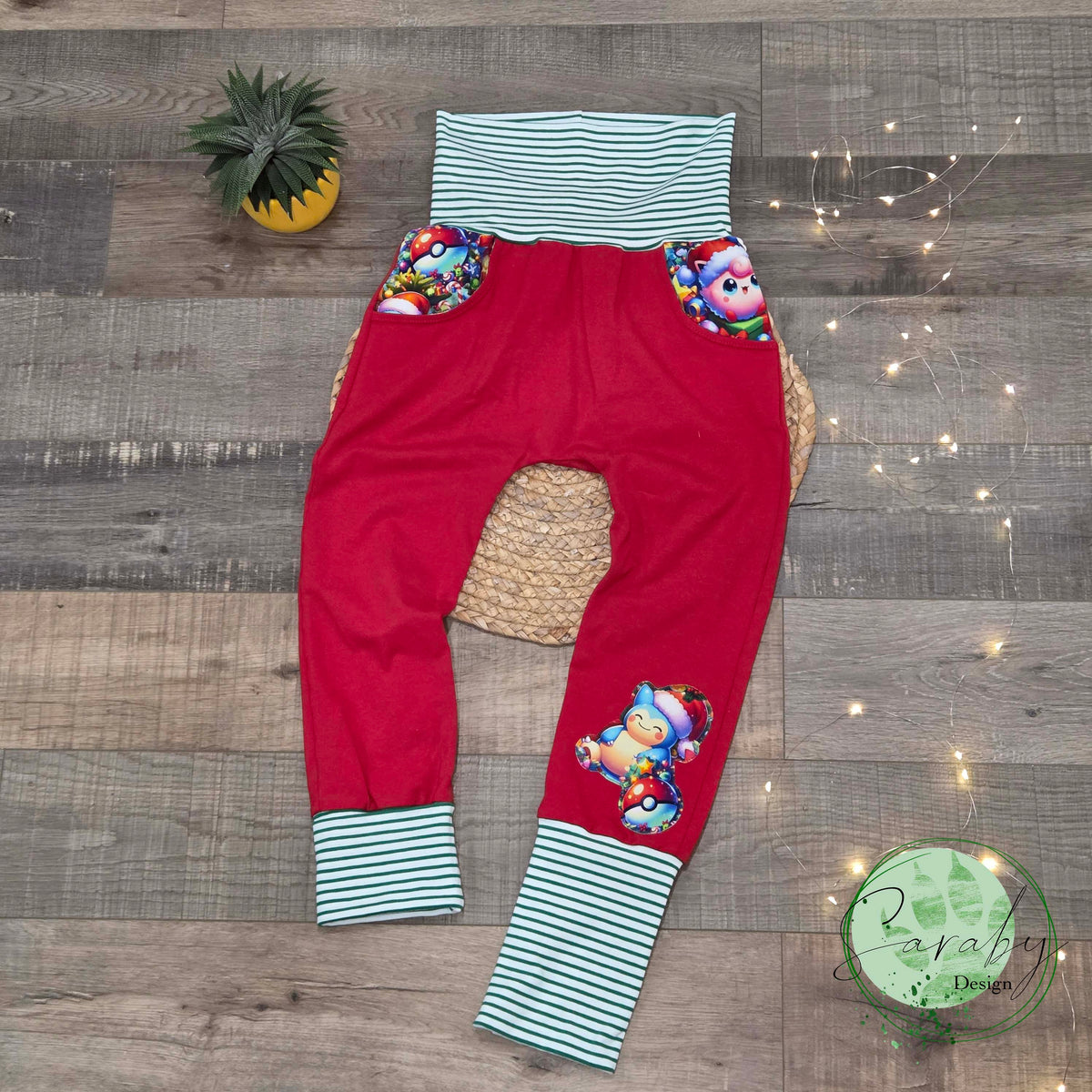 Pantalon évolutif Timon 3t-6t - Petits monstres de poches de Noël